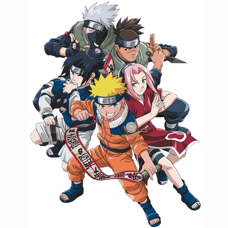 Bandana inspirovaná anime Naruto, ideální pro cosplay fanoušky