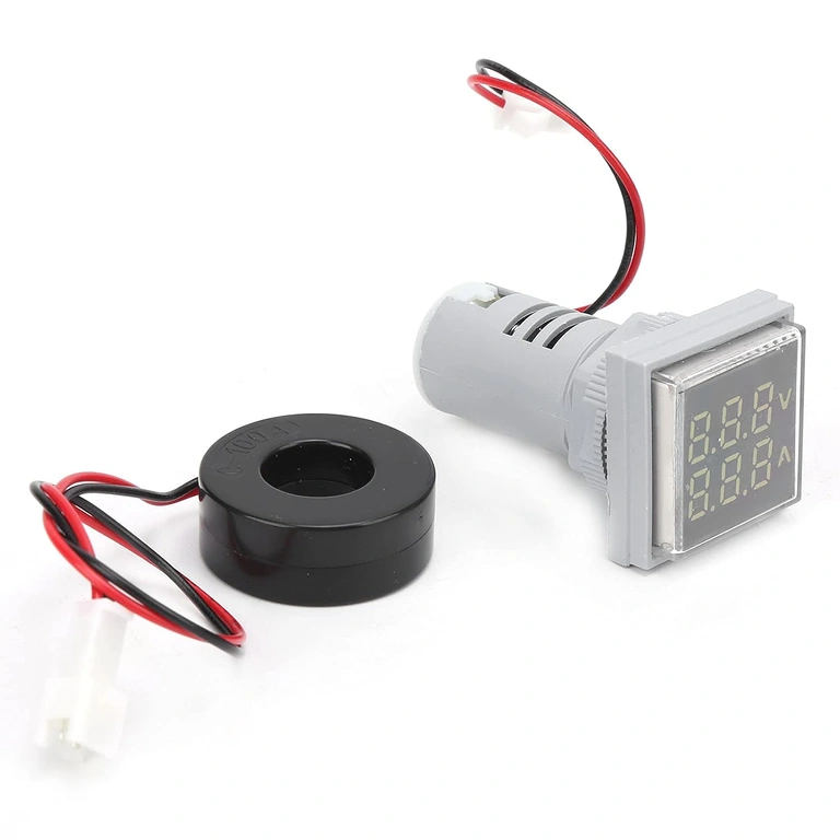 Voltmetr-ampérmetr s měřicí cívkou Obrázek cívky pro měření proudu