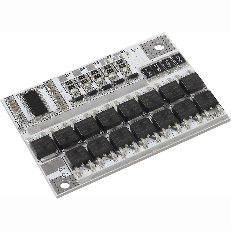 Ochranný modul pro 5 baterií 18650, chrání proti přepětí, zkratu a vybití