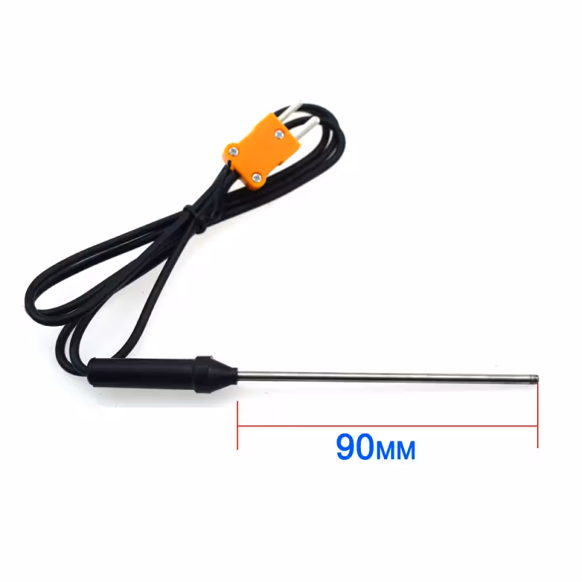 Profesionální K-typ teplotní sonda pro měření až do 1300°C