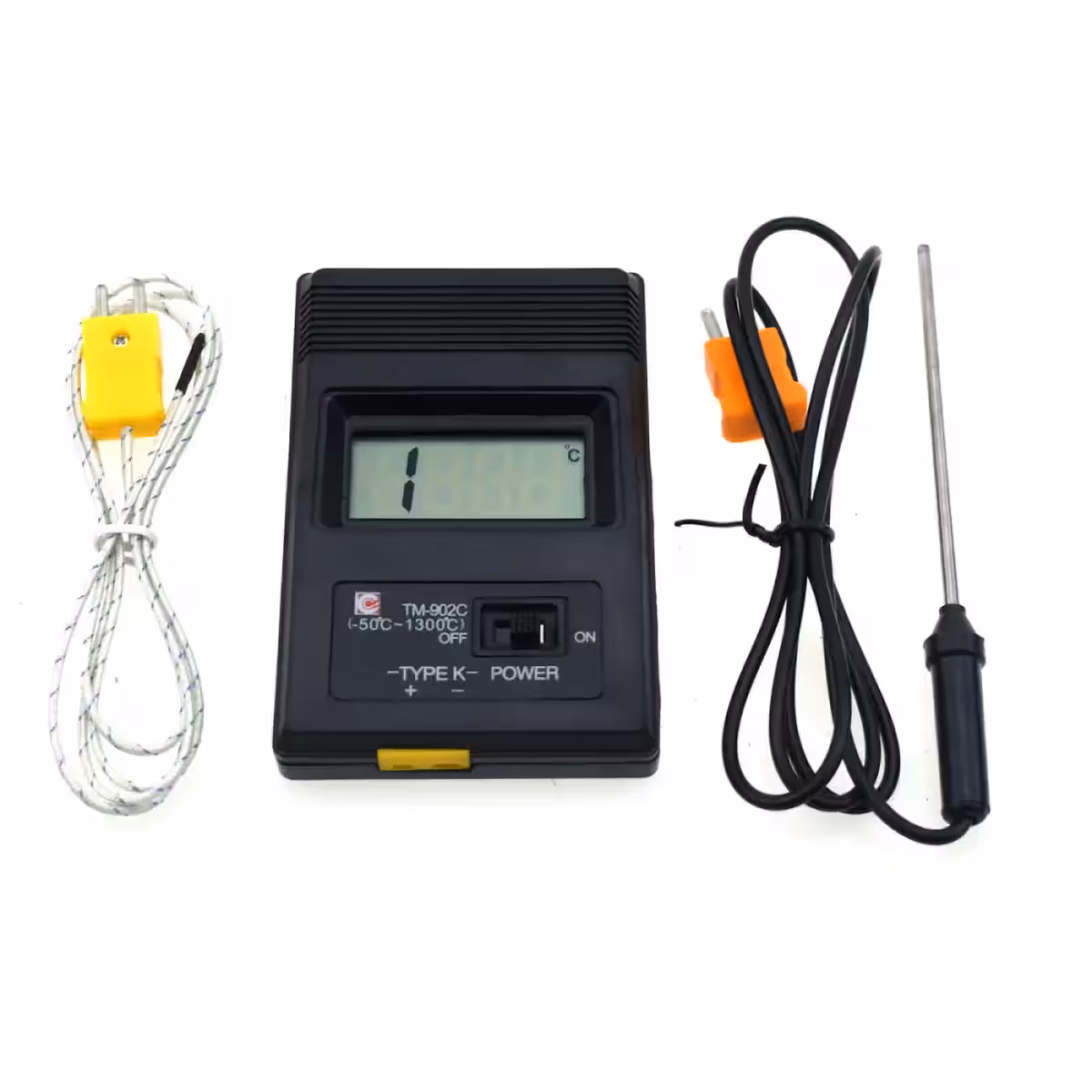 Teploměr se 3 kontaktními sondami pro kapaliny, vzduch nebo horké povrchy