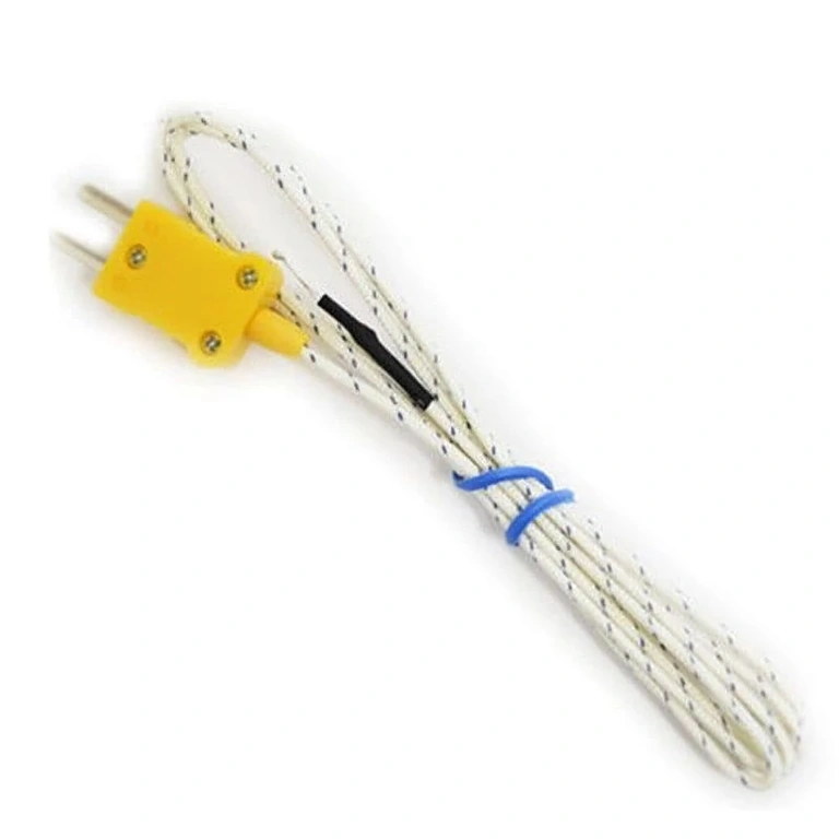 Příslušenství sonda typ K pro teploměr Nezbytný doplněk pro průmyslové teploměry, K-typ s rychlým konektorem