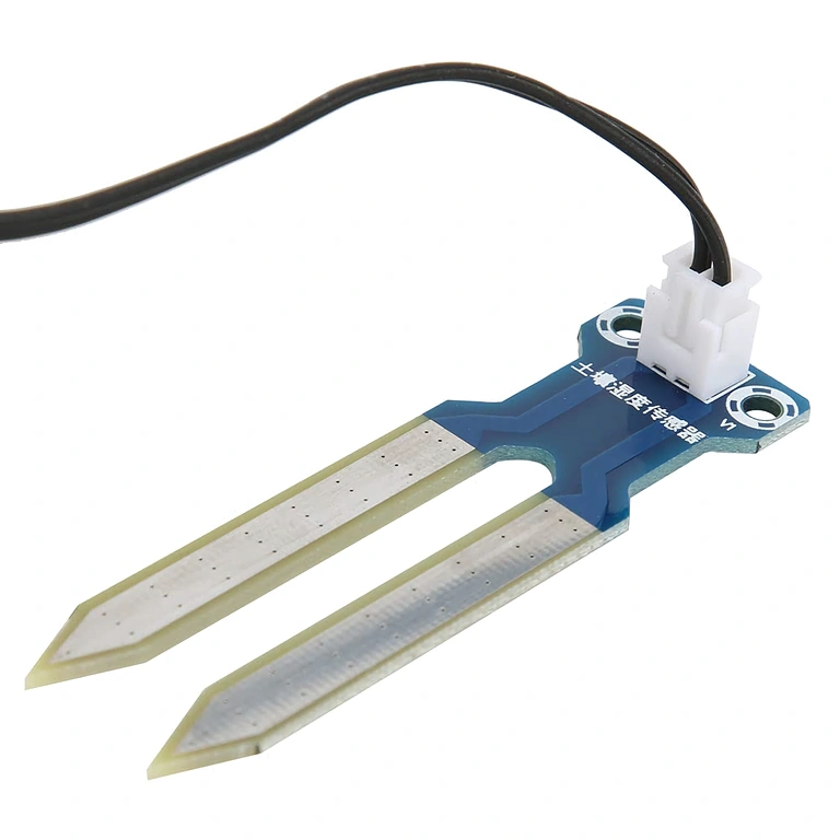 Senzor vlhkosti půdy pro zahradu Senzor s deskou a drátem pro detekci vlhkosti v zemi