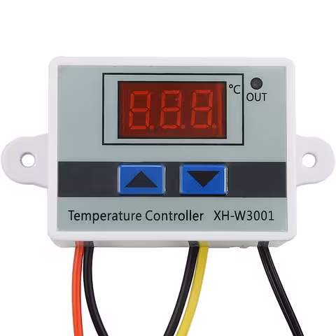 Digitální elektronický termostat 220V 10A – regulátor teploty pro inkubátor, líheň, skleníky, porodnice