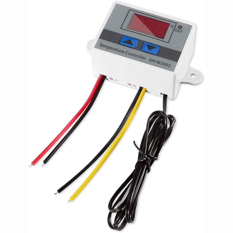 Digitální regulátor teploty 220V AC Digitální termostat pro inkubátor, skleník, porodnici nebo elektrická zařízení