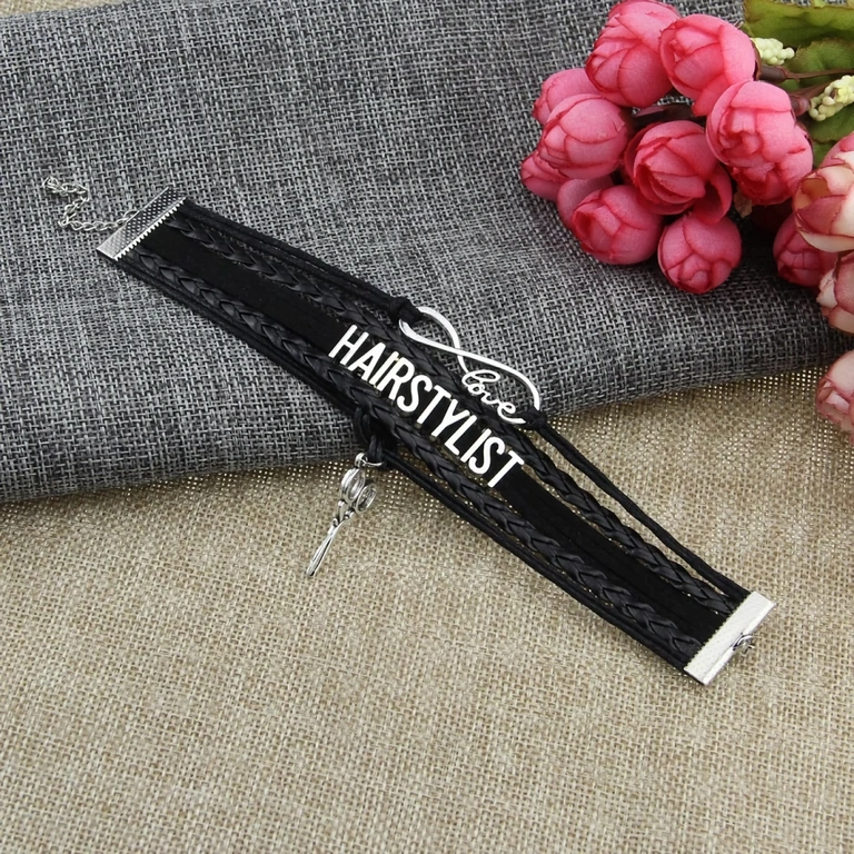 Personalizovaný náramek pro holiče a kadeřníky