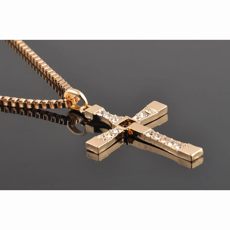 Zlatý přívěsek ve stylu Fast and Furious Zlatý přívěsek inspirovaný stylem Fast and Furious