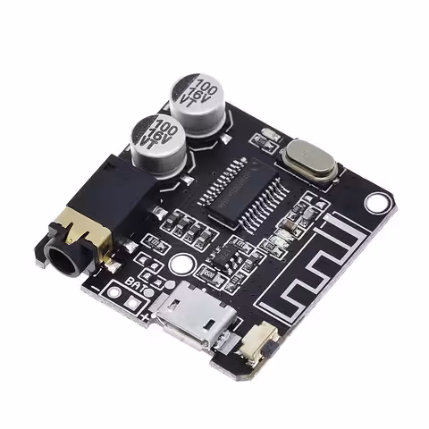 Bluetooth audio přijímač 5.0 VHM-314 s USB – auto adaptér, externí zvuková karta, aplikace pro telefon