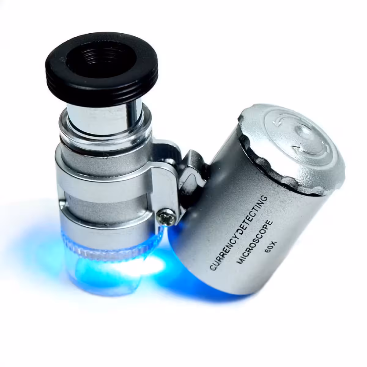 Mikroskop s UV detektorem pro identifikaci falešných bankovek