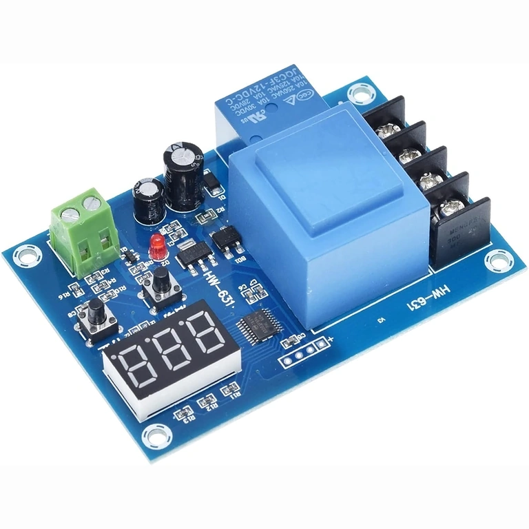 Digitální modul s ochranou proti přebití Li-Ion a olověných baterií