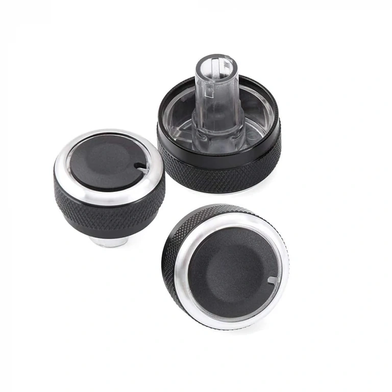 Otočná palubní tlačítka pro ovládání klimatizace VW