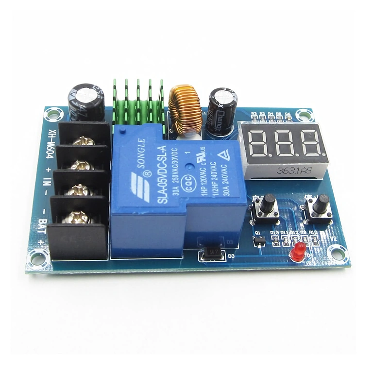 Zařízení pro přerušení napájení po nabití baterie