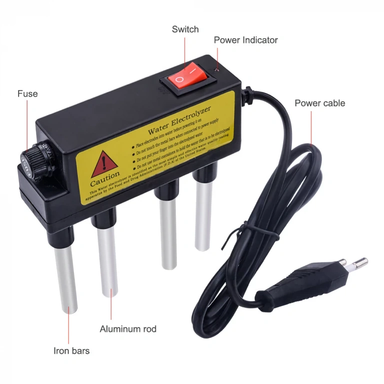 Malý přístroj pro rychlé testování vody doma