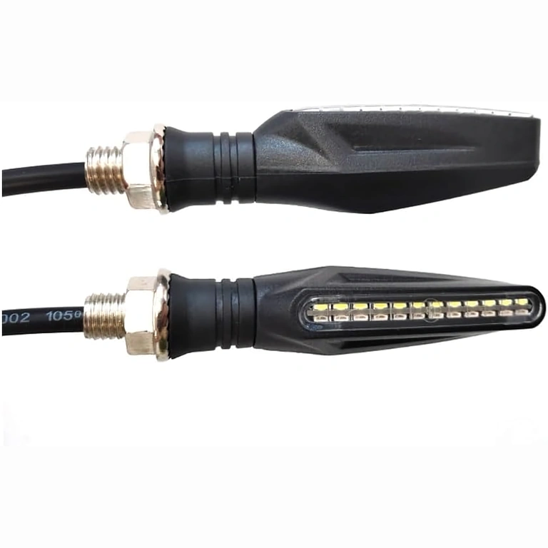 Žluté LED indikátory směrového světla pro ATV a skútry