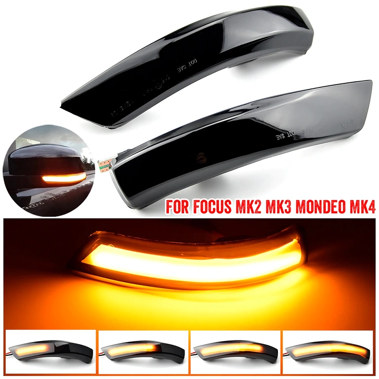 Upgrade sekvenčního LED světla Upgrade LED zrcátek s sekvenčním blinkrem