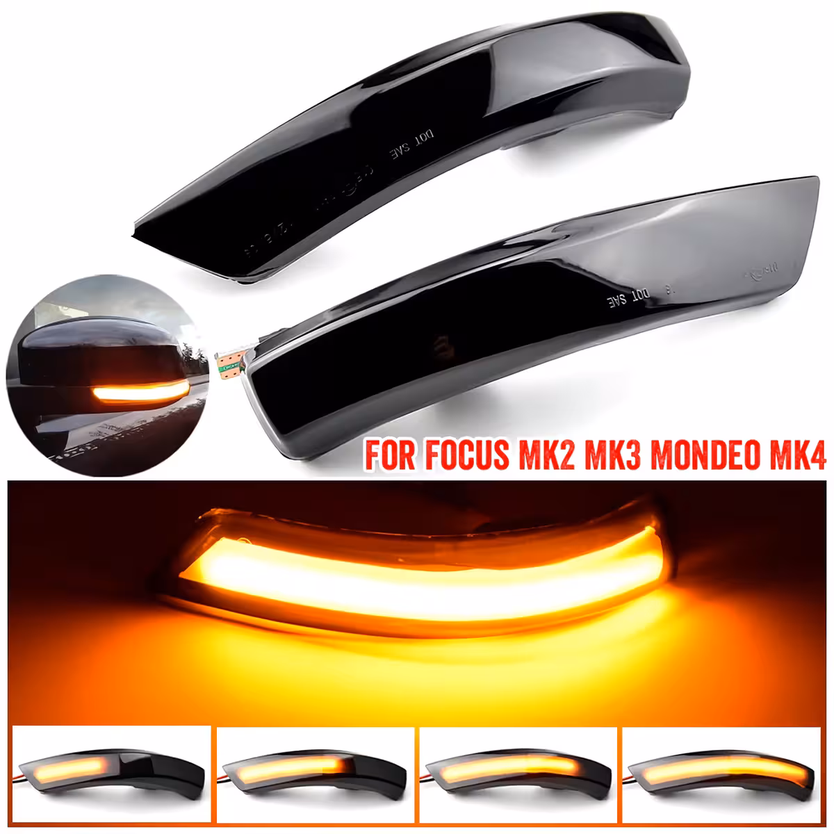 Upgrade LED zrcátek s sekvenčním blinkrem