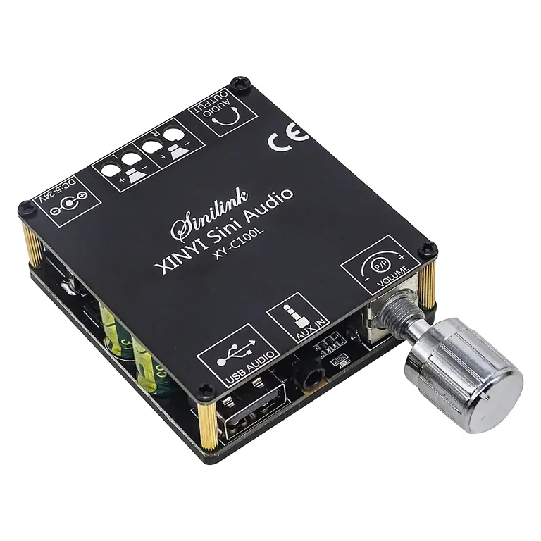 Digitální Bluetooth zesilovač 2x100W Digitální stereo zesilovač modul s Bluetooth vstupem