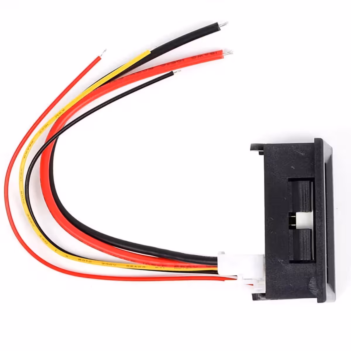 Dvojbarevný displej pro měření napětí a proudu DC