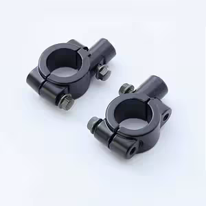 Držák zrcátek na motorku s adaptérem na řídítka – pro motorku, skútr, ATV, kolo a elektrokoloběžku