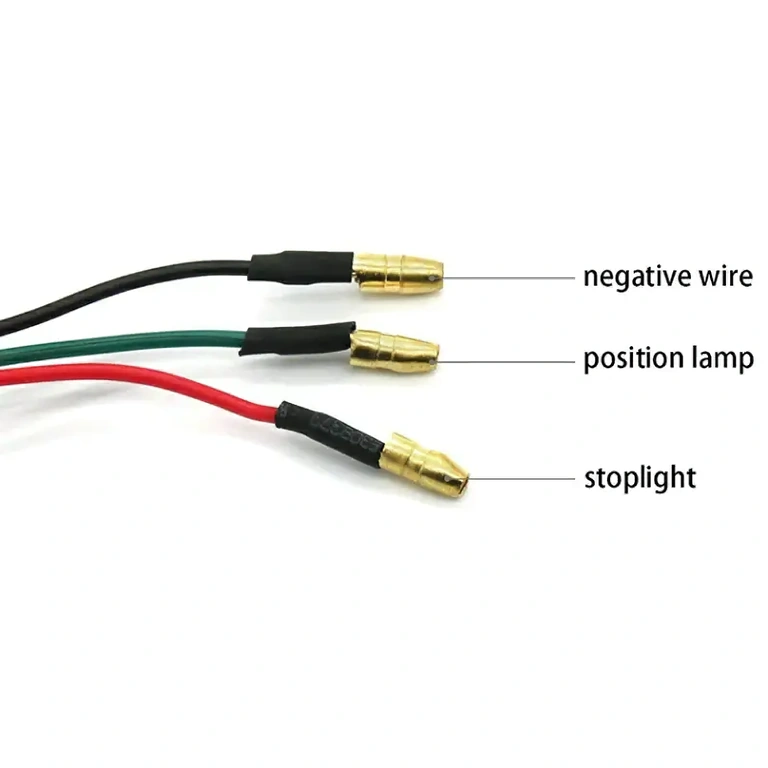Kompletní zadní světlo pro MX a enduro motocykly s LED