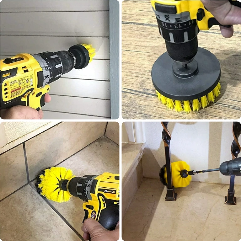 Univerzální kartáč pro čištění koupelny, koberců a nábytku