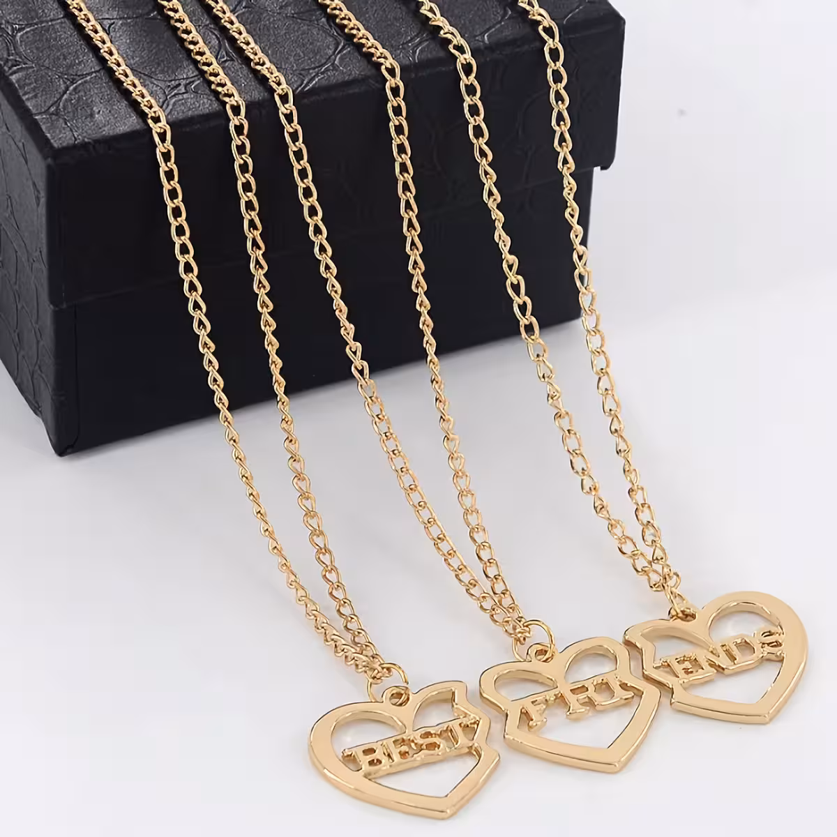 Sada 3 náramků přátelství pro dívky, Best Friends Forever