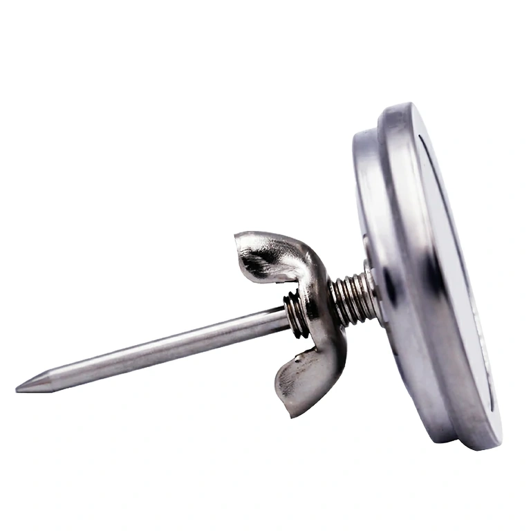 Analogový teploměr do trouby a na barbecue Teploměr s dobře čitelným displejem, ideální pro grily, trouby a udírny