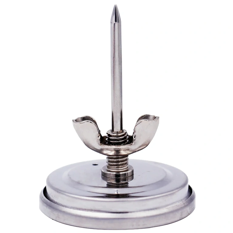 Teploměr s klipem pro udírnu nebo gril Teploměr s tyčinkou a svorkou pro upevnění na víko grilu