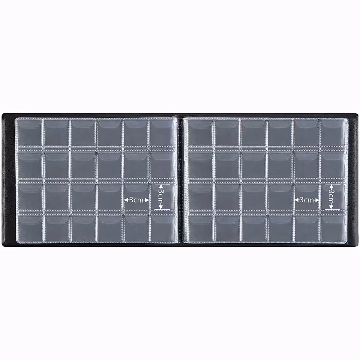 Numismatické album pro bezpečné uchování mincí