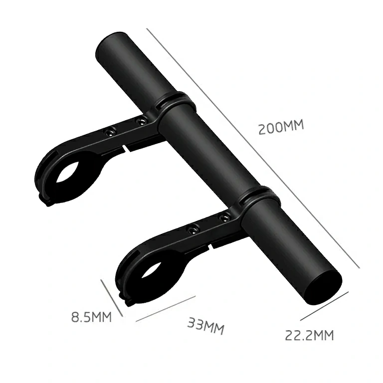 Rozšiřující tyč pro řídítka kola – lehká a odolná