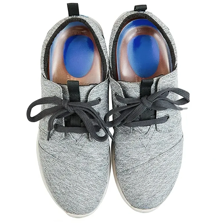 Ortopedické vložky ze silikonu, měkké, opakovaně použitelné a pratelná