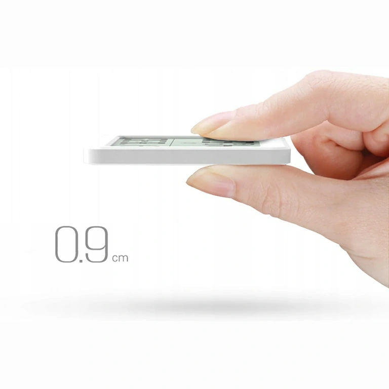 Slim digitální monitor vlhkosti pro pokoj Tenké digitální zařízení pro monitorování vlhkosti v interiéru