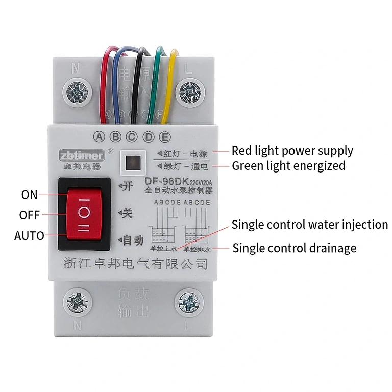 Moderní regulátor hladiny vody bez plováků – použití v automatických systémech