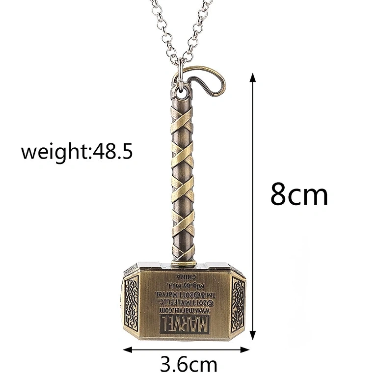 Thorovo kladivo – merchandise Marvel Propagační produkt Marvel – přívěsek Thorovo kladivo