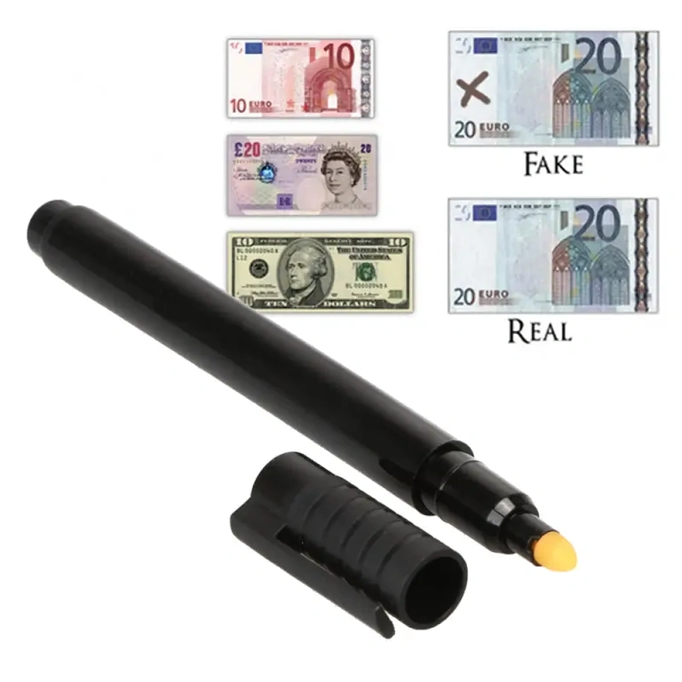 Marker pro ověření bankovek Marker pro ověřování bankovek, funguje bez UV světla
