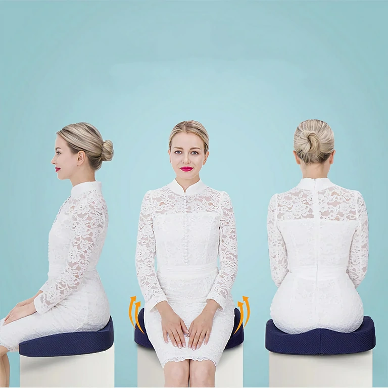 Antidekubitní polštář pro prevenci proleženin při dlouhém sezení