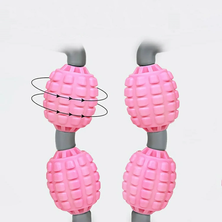 Ruční anticelulitidní přístroj s 5 silikonovými válci