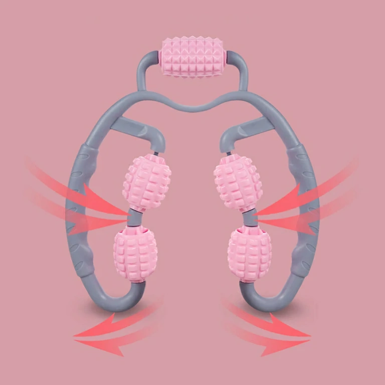 Anticelulitidní a svalová masáž se silikonovými válci