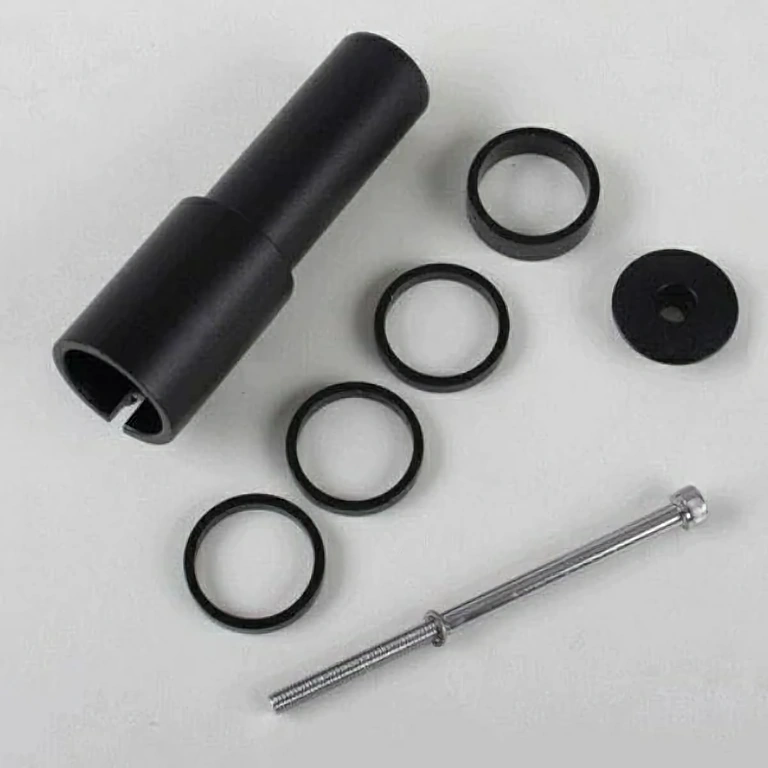 Zvýšení představce řídítek z černé slitiny – univerzální kompatibilita