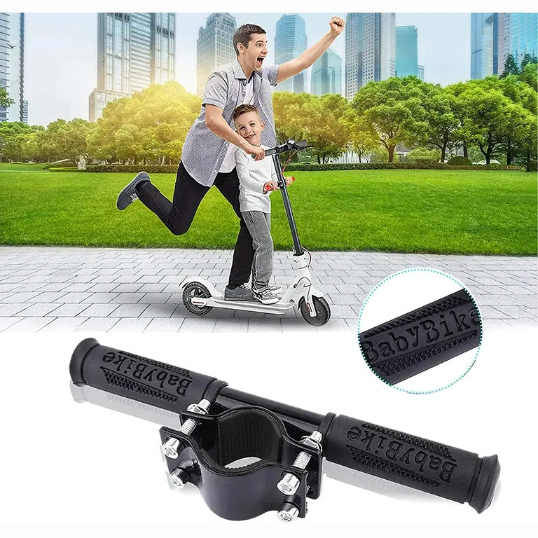 Doplňková řídítka pro pohodlí a bezpečnost při jízdě