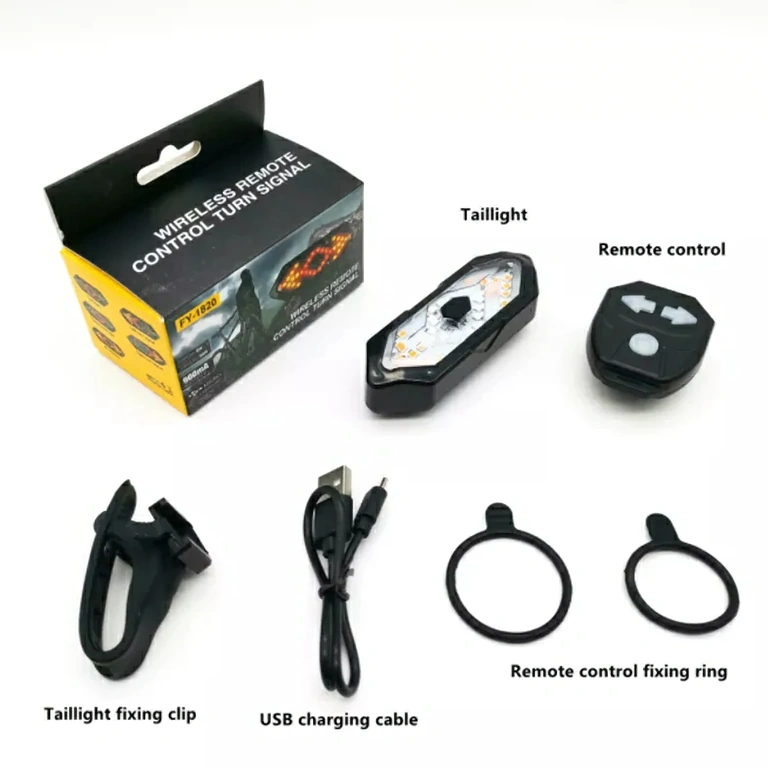 Směrovky levá/pravá napájené přes USB pro kolo