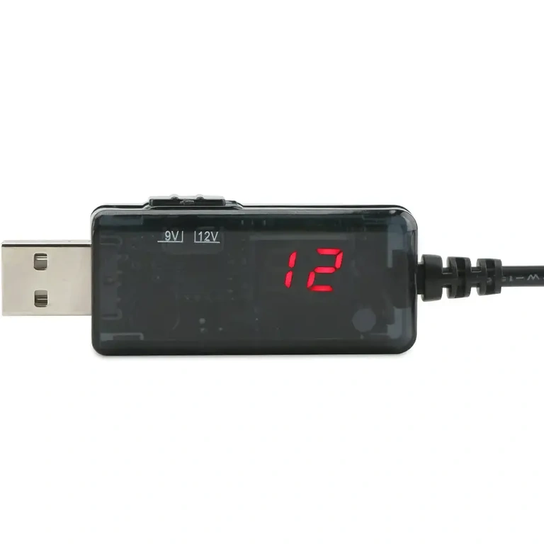 USB napěťový konvertor pro lampy, reproduktory nebo kamery