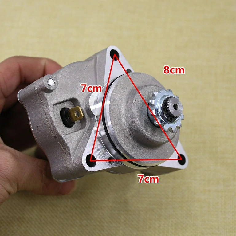 4taktový startér motoru Elektromotor pro 4T motory, ATV a pit biky