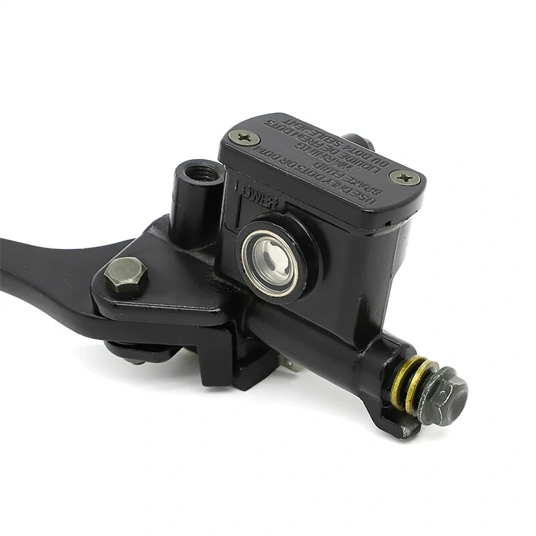 Pravá přední brzdová páčka s hydraulickým pístem – pit bike a ATV