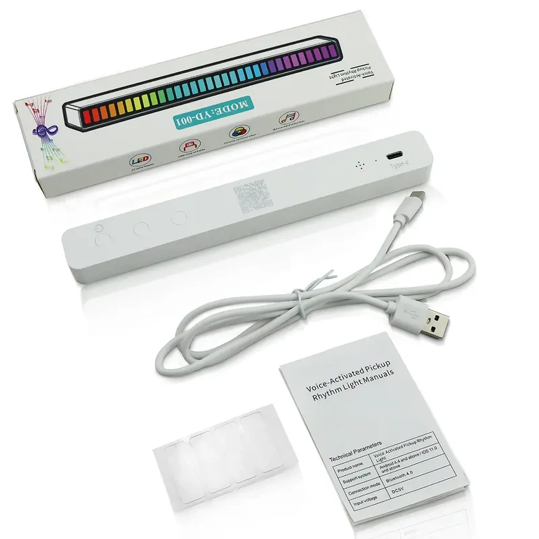 RGB LED lišta s baterií, různými režimy osvětlení a hudebním rytmem