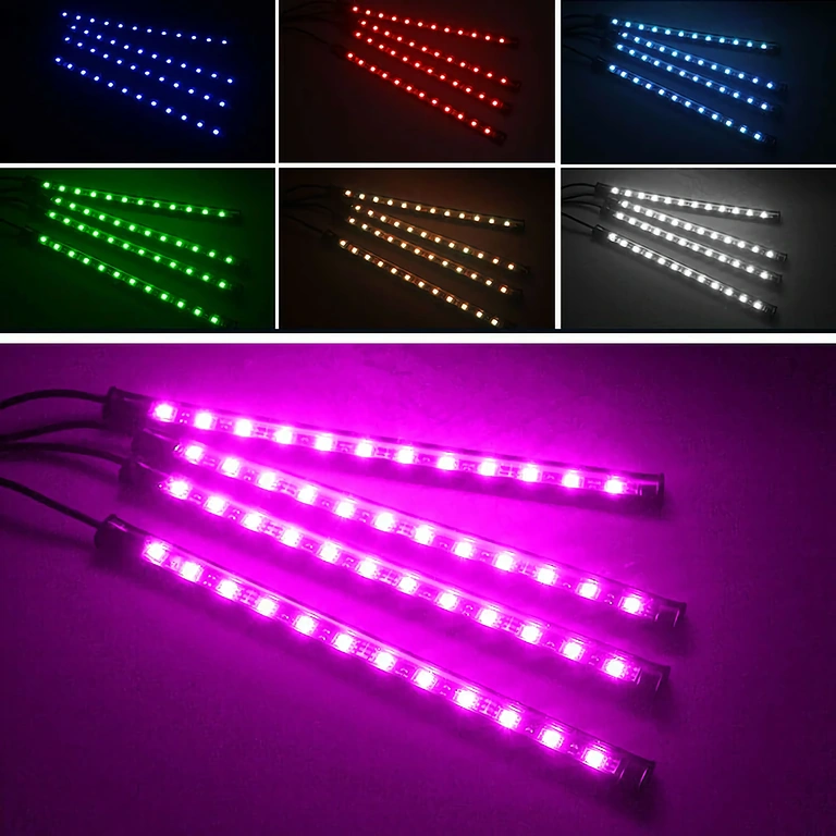 Ambientní osvětlení do auta RGB ambientní osvětlení pro příjemnou automobilovou atmosféru
