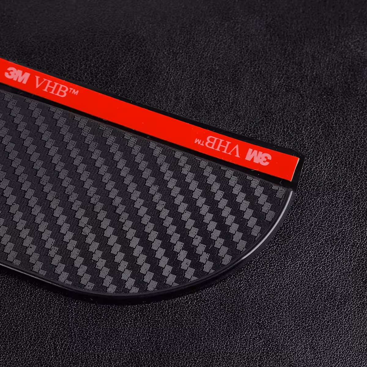 Kompletní sada karbonových ochran pro zrcátka auta, ochrana proti dešti