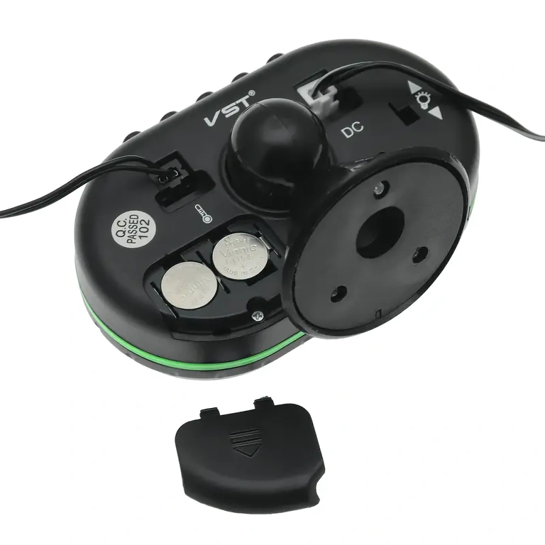 Voltmetr s teplotním senzorem 12V/24V Digitální voltmetr s teplotním senzorem pro automobil