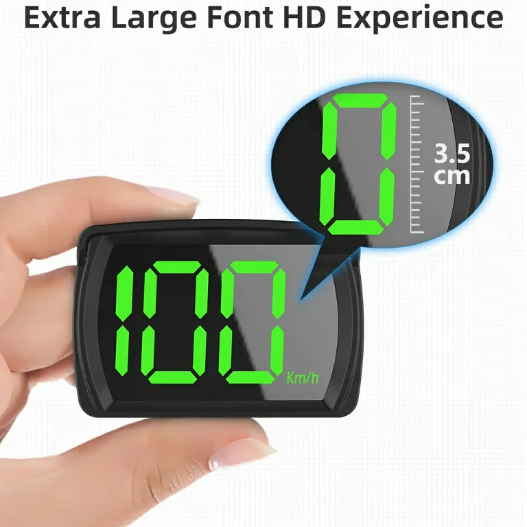 Univerzální GPS displej pro zobrazení rychlosti vozidla