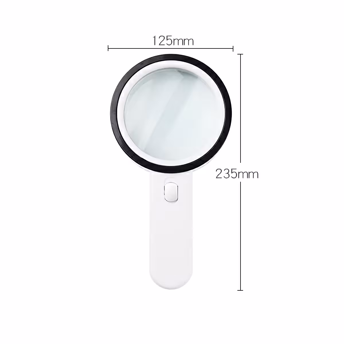 Profesionální lupa pro kontrolu jemných detailů šperků